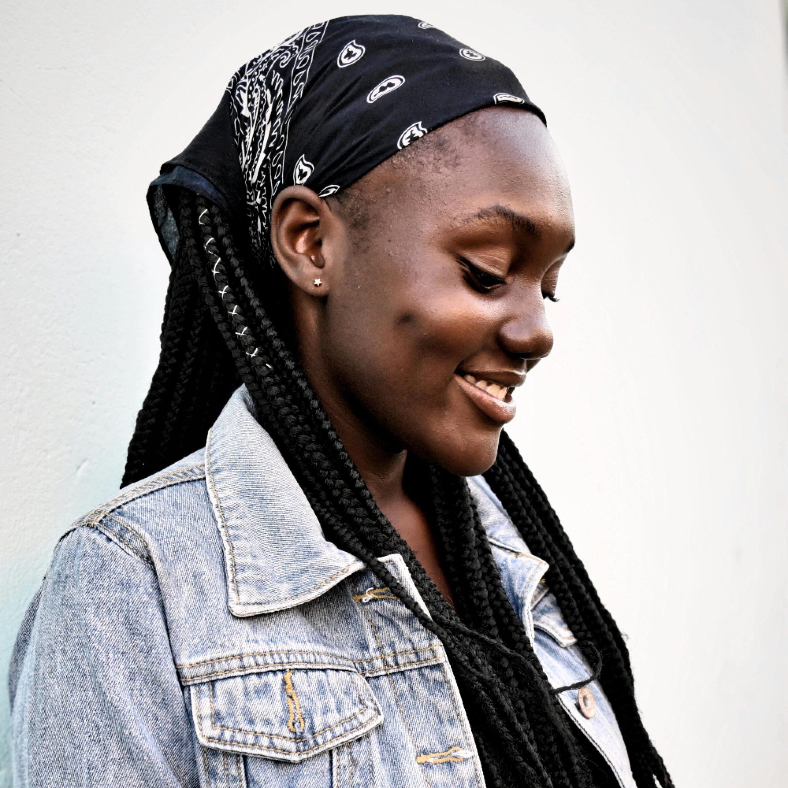 protective style with bandanas